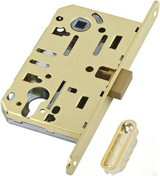 Замок под евроцилиндр магнитный с ответной планкой B061035003640 AGB