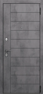 H1 HOME ECO PP Черный муар металлик Е-136 Бетон темный/Е-136 Бьянко ларче