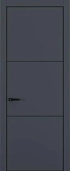 Квалитет К11 Графит премьер мат ALU Черная с 4-х молдинг черный (Mb)