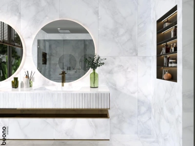 Керамогранит Buono Ceramica Onice Smoke Glossy