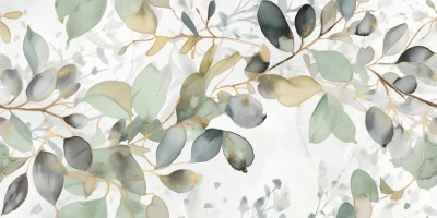 Elise Blanco 40x80 декор глянцевый