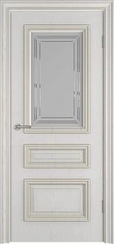 Antique 3 Crystal Cloud Bianco classic патина золото PG