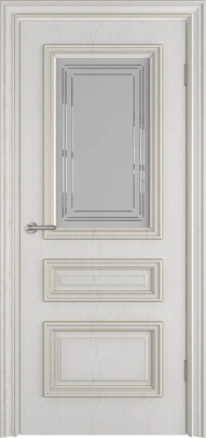 Antique 3 Crystal Cloud Bianco classic патина золото PG