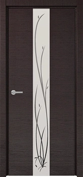 H-4 зеркало белое с рисунком