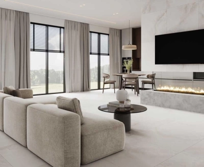 Advance White 80x80 керамический гранит сатинированный