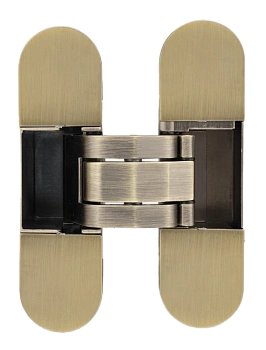 Петля скрытая Kalibri 2.0 компл. с накладками БРОНЗА