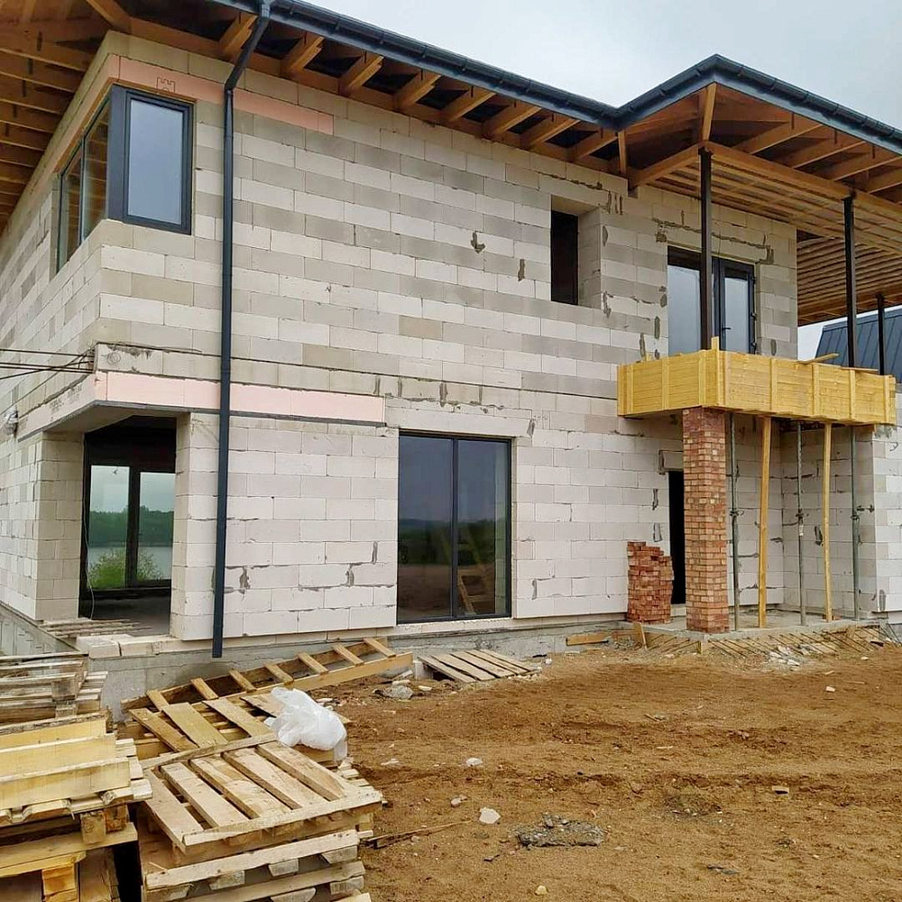 Окна в загородный дом для клиента из Витебска