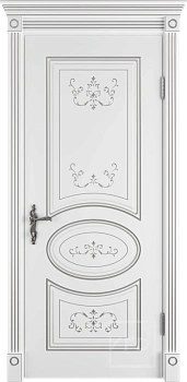 Амалия ДГ 3D патина серебро PS