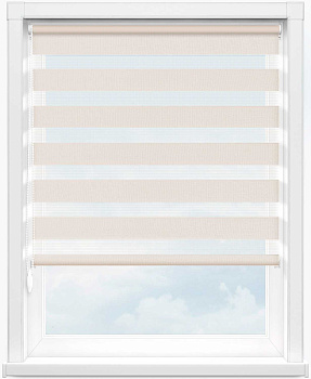 Зебра СТАНДАРТ 2259 св. бежевый, 280 см