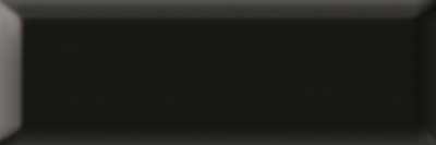 Metro плитка черная 10х30