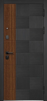 Luxor Квадрат Нео Эмалит белый вс. Грецкий орех