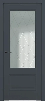 Турин ДО Baguette B5 Сатинато с рисунком ромб Графит премьер мат Турин ДО Baguette B5 Сатинато с рисунком ромб Графит премьер мат