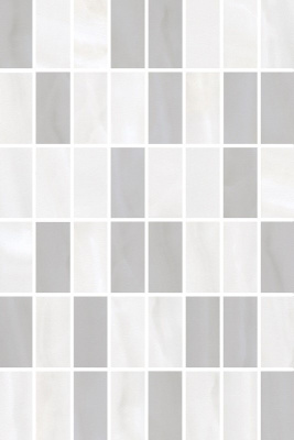 Летний сад декор мозаичный светлый 20х30