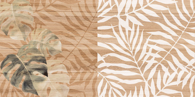 Organic плитка узор коричневый 20х40