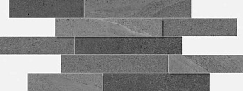 Контемпора Карбон мозаика Брик 3D патинированная 28х27