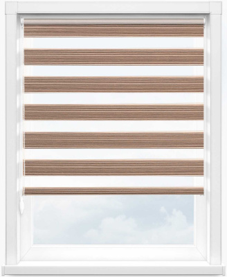 Зебра ДАКОТА 2870 коричневый, 280см